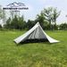 Single Person Ultralight Rodless Pyramid Tent Waterproof 4 Season Camping Hiking Travel Tent Outdoor Awnings Sun Shlelte_desvips.com