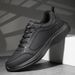 2025 New Lightweight Men Casual Leather Sneakers Non-slip Breathable Male Outdoor Running Lace Up Soft Sport Shoes_desvips.com