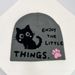 Autumn Winter New Cartoon Cat Dog Paw Letter Knitted Men Women Warm Casual Beanie Pullover Hat_desvips.com