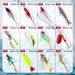 Shark Scavenger|12-piece Blind Set, Multi-layer Multi-section Fish Sequins, Frog Lures, 258g Lure Set Gift Box_desvips.com