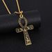 Ankh Cross Titanium Steel Pendant Niche Ancient Egyptian Symbol Necklace Men's Accessory_desvips.com
