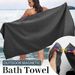 Outdoor Magnetic Bath Towel, Portable Beach Sports Towel, Microfiber Quick Drying Beach Towel, Sports Fitness Bath Towel_desvips.com