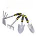 Yellow Black Handle Small Flower Vegetable Garden Outdoor Soil Shovel, Gardening Weeding Tool, And A Handy Tool For_desvips.com