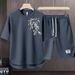 mens shorts designer reflect tracksuit swim short each trunks for swimming sportswear shorts and t shirt set_desvips.com
