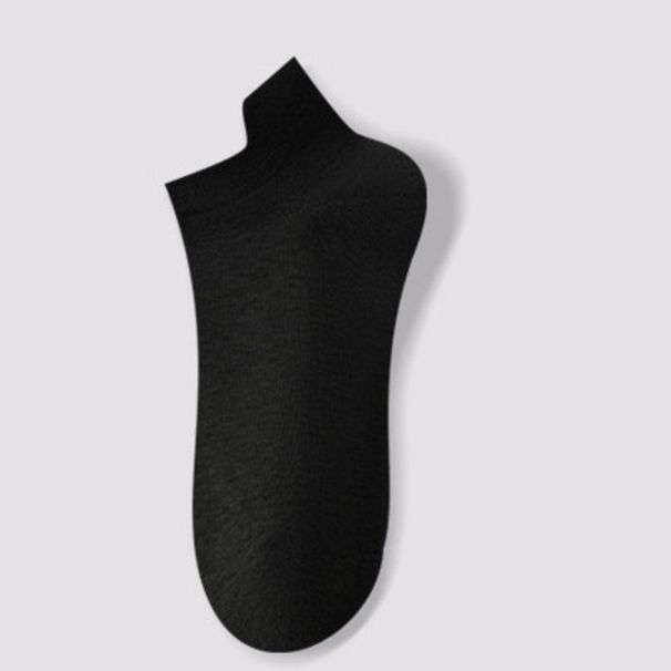 Summer 100% Cotton Antibacterial Deodorant Sweat-Absorbent Breathable Short Spring And Autumn Sports Men's Boat Socks_desvips.com