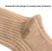6 Pairs Large Men's Cotton Office Socks Long Solid White Black Mid-Calf Business Formal Sock Casual Plus Size 45 46 47_desvips.com