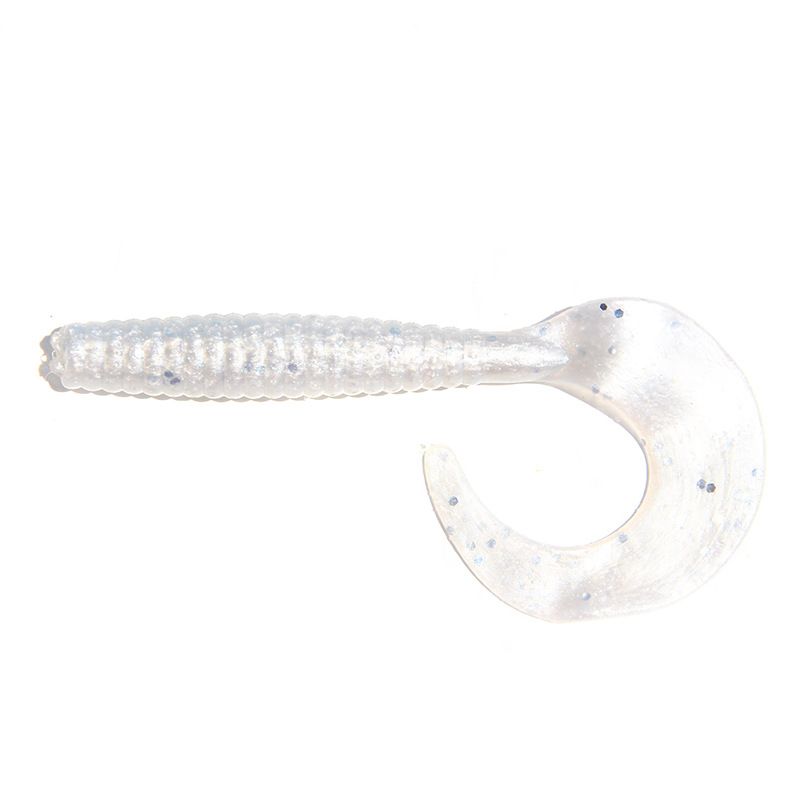 New Lure Bait Curly Tail Fish Bait 4.2g/8cm Silicone Soft Bait Bait Simulation Fish Bait 5/10_desvips.com