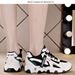 Daddy's 2025 New Women's Sports And Leisure Versatile Student China-Chic Thick Soled High Rise Mesh Shoes_desvips.com