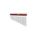 Latin Percussion LPA280 Aspire Bar Chimes 24 Pieces, Brown/ Silver_desvips.com