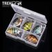 TREHOOK 5pcs Mini Crankbait Lure Set 30mm Floating Wobbler For UL Fishing Bass Trout Perch Hard Bait Tackle_desvips.com