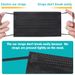 ZTANPS 100 PCS Disposable Face Masks, Black, 3 Ply Protection_desvips.com