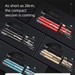 Nipson Ultra-Light Folding Trekking Pole Telescopic Climbing Gear Carbon-Free Walking Stick Outdoor Multi-Function_desvips.com