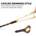 15pcs/bag 40mm 60mm Floating Crazy Shrimp Fishing Lures Craws Soft Silicone Bait TPE Wobbler Bass Perch Artifical Plastic Tackle_desvips.com