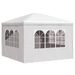 Party Tent - Anthracite, Blue, Green, White - UV- And Water-Resistant Polyethylene With Steel Frame - Ideal For Outdoor Gatherings - Easy Assembly_desvips.com
