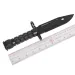 Model Rubber Toy Knife Army Tactical M9 Dagger Fan Collect CS Game Military Training Outdoor Plastic Bayonet Hunting_desvips.com