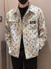 Fashionable Brand Handsome Printed Workwear Jacket Autumn New Style Casual Trend Men's Coat Loose Versatile Autumn Tops_desvips.com