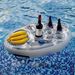 New Inflatable PVC Water Ice Bar Self service Ice Tray Party Floating Portable Drink Holder Porous Coaster Tray_desvips.com