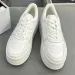 Casual Shoes Spring And Autumn Women's Sports Round Toe Increase Thick Sole Cross Strap Design Single Fashion_desvips.com