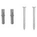 Galvanized Steel Bicycle Rack - Durable Storage Solution For Families & Businesses - Black/Silver - Various Sizes_desvips.com