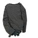 Women's Clothing shirt striped spring and autumn thin long sleeved T shirt women's medium long round neck loose large size women's clothing_desvips.com