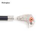 White Bird Head Red Eye Animal Fashion Stage Cane Stick Decorative Cane Halloween For Cosplay And Parties, For Cosplay & Party_desvips.com