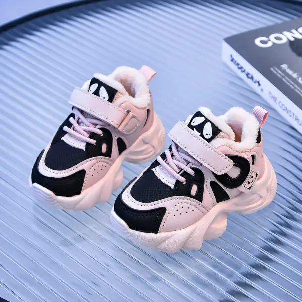 Toddler Running Sport Children Boy Kid Winter Plus Warm Sneakers Girl Casual Shoes Trainers sizes 21 - 30_desvips.com