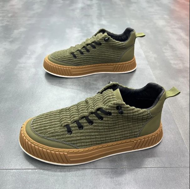 Shoes men's spring breathable trendy board shoes all match students niche campus wind canvas shoes men's sports and leisure shoes_desvips.com