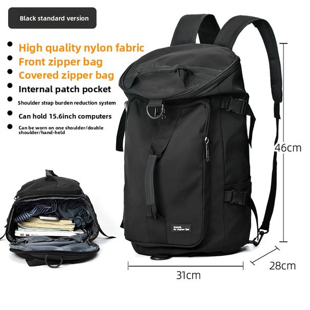 Men's Backpack Outdoor Cycling Multifunctional Travel Business Trip Fitness Large Capacity Sports Hiking Bag_desvips.com