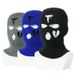 Warm Ear Protection Knitted Ski Hat Three Hole Balaclava Outdoor Cycling Head Cover Face Mask_desvips.com