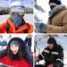 Winter face mask neck gaiter face mask scarf windproof suitable for skiing, fishing, hiking cycling_desvips.com
