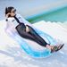 Pool & Accessories Premium Inflatable Pool Lounge Chair With Mesh Backrest Pillow Sparkling Adult Floating Bed_desvips.com
