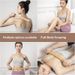 PeakGo Upgraded Muscle Rolling Solid Wood Beech Scraping Stick Roller Wave Acupoint Full Body Meridian Therapy Beauty Hair_desvips.com