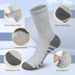 8PCs-4pairs Cushioning Breathable Running High-Performance Durable Outdoor Sports Socks For Men And Women_desvips.com