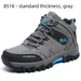 Men's High-Top Trail Running Outdoor Hiking Shoes Extra Large Size_desvips.com