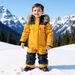 kids' waterproof snowsuit set – insulated winter ski jacket & overalls for boys & girls, windproof & w, 5000mm waterproof rating, multiple colors_desvips.com