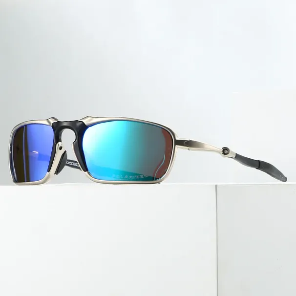Aluminum-magnesium Silver Frame Men Polarized Hiking Sunglasses For Cycling Fishing Outdoor Sports Brand Designer Sun_desvips.com