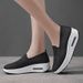 Women Walking Air Cushion Comfortable Breathable Outdoor Casual Shake Shoes Thick Bottom Increasing_desvips.com