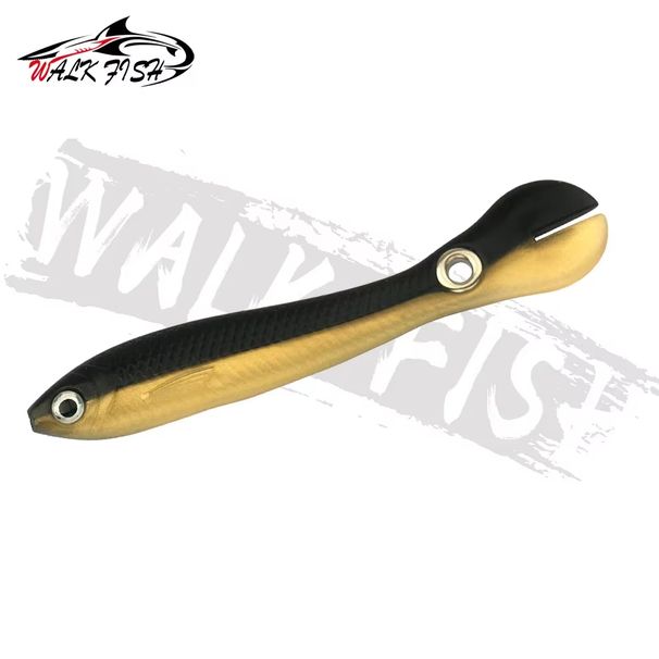 WALK FISH 1Pcs 10cm/6g Soft Lure Bionic Loach Bait Simulation Artificial Bait Sea Fishing Trout Wobbler Fishing Lures Silicone_desvips.com