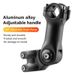 Mountain Bike Bicycle Heightening Stem Aluminum Alloy 28.6/31.8 Diameter Adjustable Height Riser_desvips.com