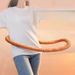 Soft Non-Woven Fabric Hula Hoop Fat Burner Waist Yoga Exercise Vest Small Belly Home Practice Easy Storage_desvips.com