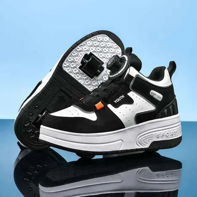 Kids Roller Skates Shoes 2 Wheels Skating Sneaker Flying Shoe Breatheable Boy Girl Child Gift Outdoor Autumn 5 - 15_desvips.com