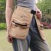 American Style Outdoor Waist Short Apron Printed Unisex Fashion Simple Half Body Makeup Portable Storage Bag_desvips.com