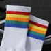 Men's High-cut Cotton Sweat-absorbing Sports Long Men's Running Casual Basketball Socks, Sweat-wicking, Antibacterial,_desvips.com