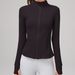 Women's Slim-Fit Yoga Jacket With Stand Collar & Zipper - Lightweight Breathable Workout Running Top Define Style_desvips.com