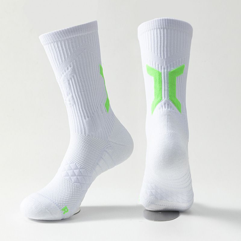 In Stock Practical Basketball Training Elite Breathable Quick-Dry Towel Bottom Sports Compression Socks Sweat-Absorbing_desvips.com