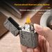 Mecha Titanium Alloy EDC Personalized Kerosene Style High-Value Men's Premium Creative Lighter_desvips.com