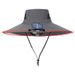 Solar-Powered Cooling Hat For Men - Dual Fan Rechargeable Wide Brim Sun Hat With Steel Wire Frame_desvips.com