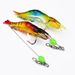 Luminous Bionic Soft 7cm 5.8g With Hook Shrimp Lure Bass Snakehead Fish Topmouth Culter All-Purpose_desvips.com
