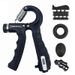 Adjustable Counting Gripper Five Piece Set Finger Trainer Silicone Grip Ring Grip Ball Five Finger Set Trainer_desvips.com