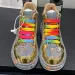 Fashion Rhinestone Handmade Flat Skate Woman Comfortable Sports Height Increasing Casual College Designer Shoes_desvips.com